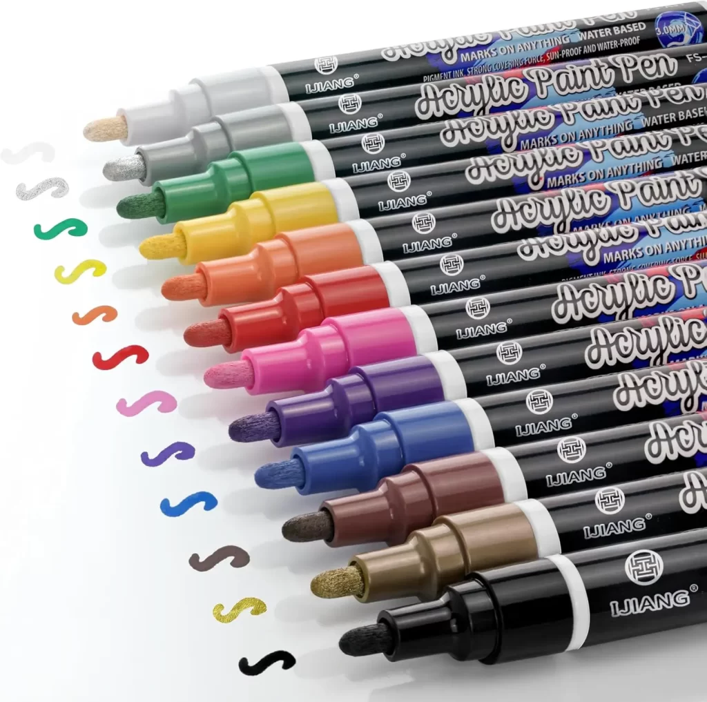 homeacce.ir-IJIANG Acrylic Paint Pens
